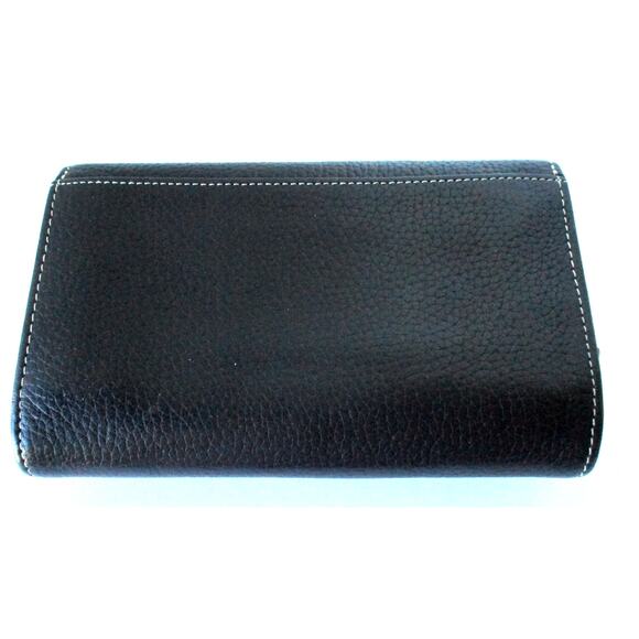 Brighton Women's Brown Leather Wallet With Credit Card Slots & Checkbook - Picture 2 of 8